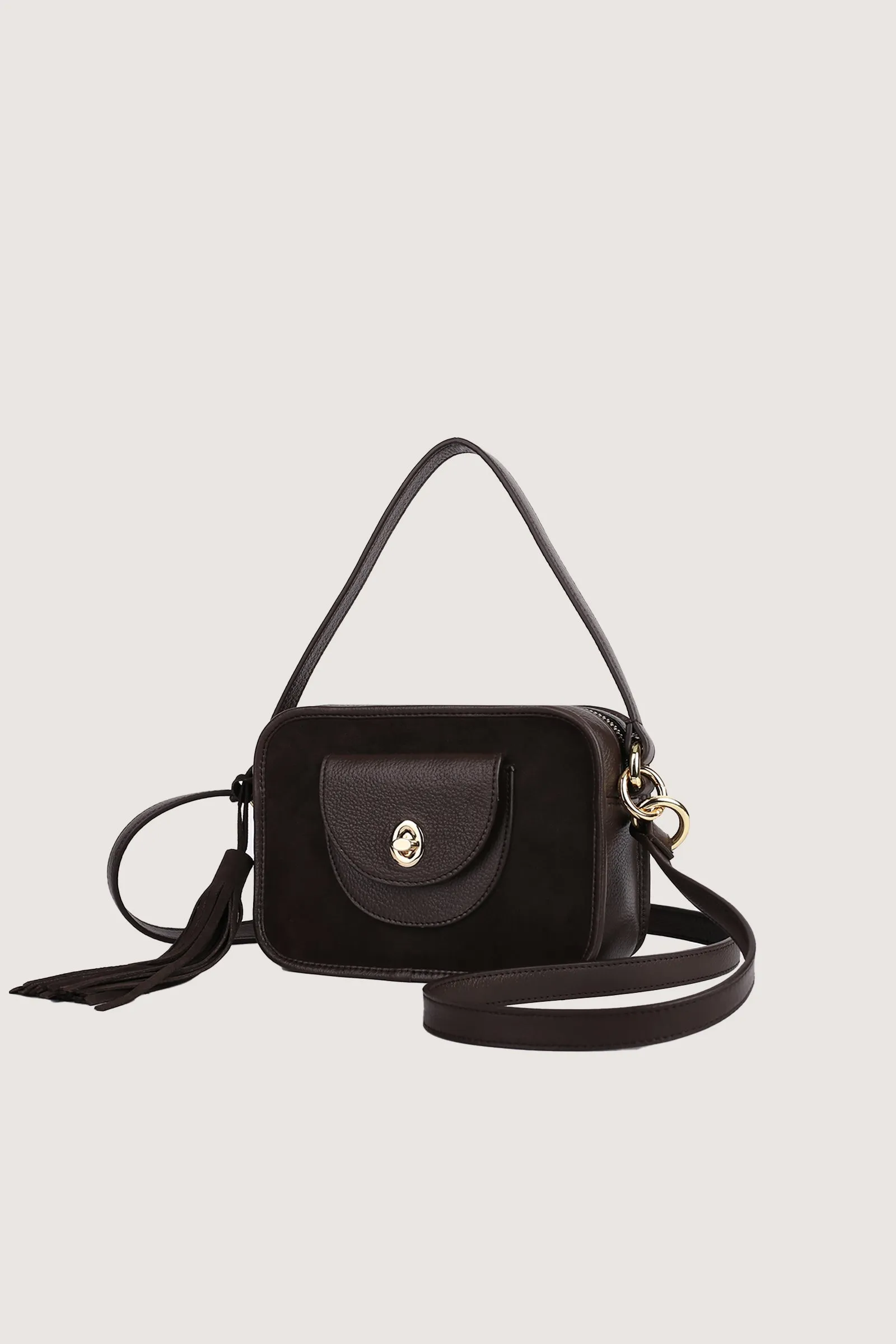 Kendall Style Suide Leather Crossbody Bags
