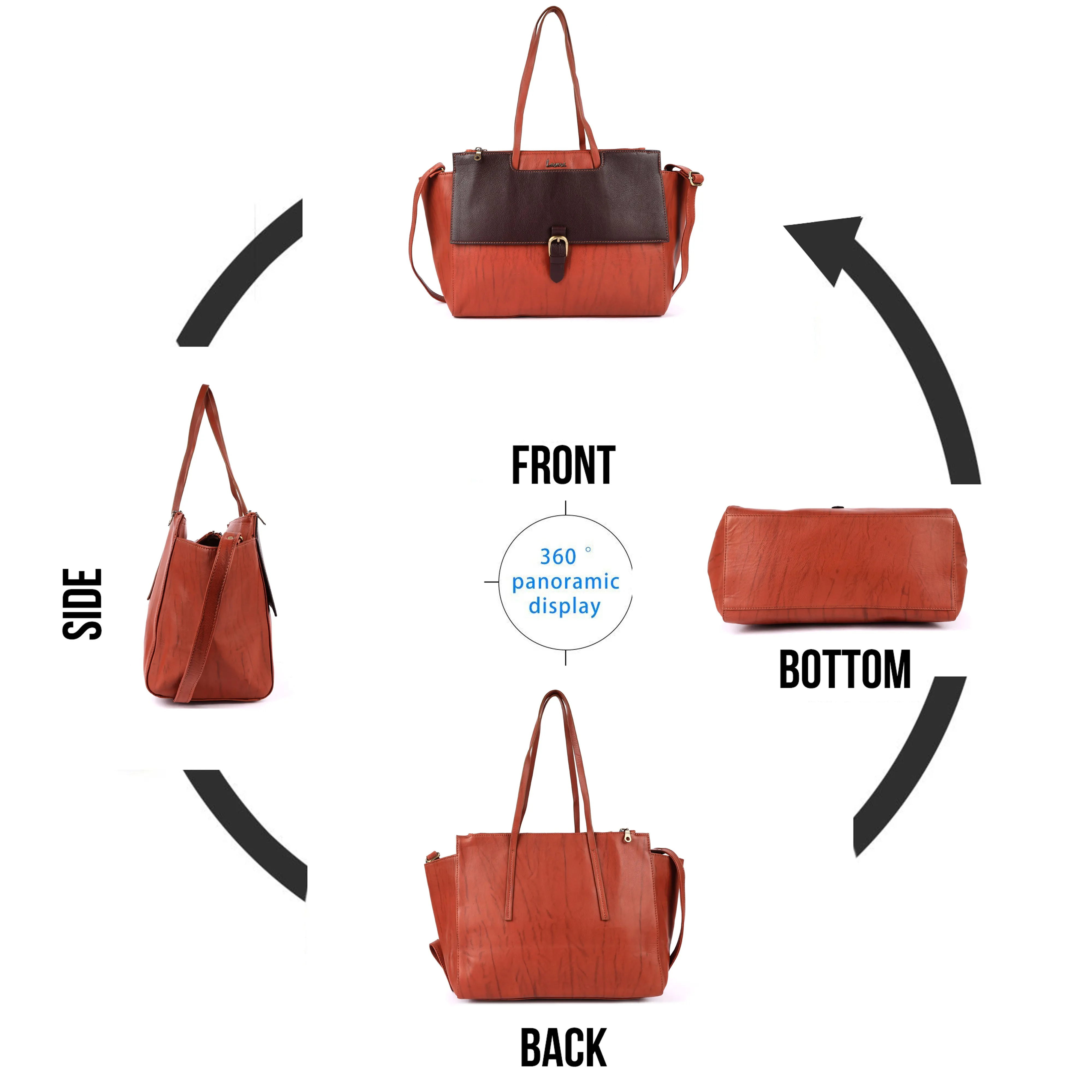 Lavinta Leather Sling/Crossbody Bag  #LD01