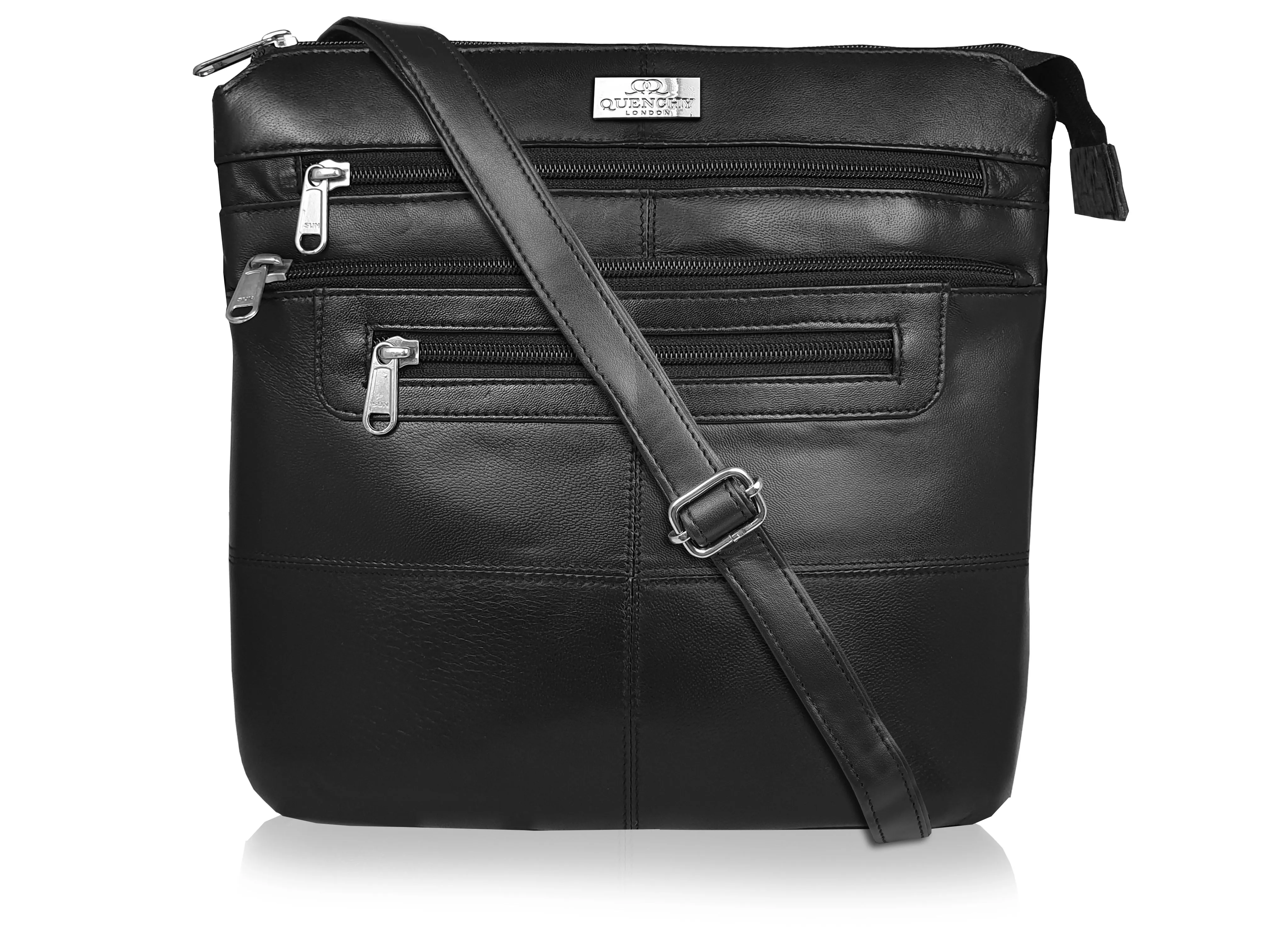 Leather Ladies Designer Handbag - Womens Crossbody Shoulder Bag QL922