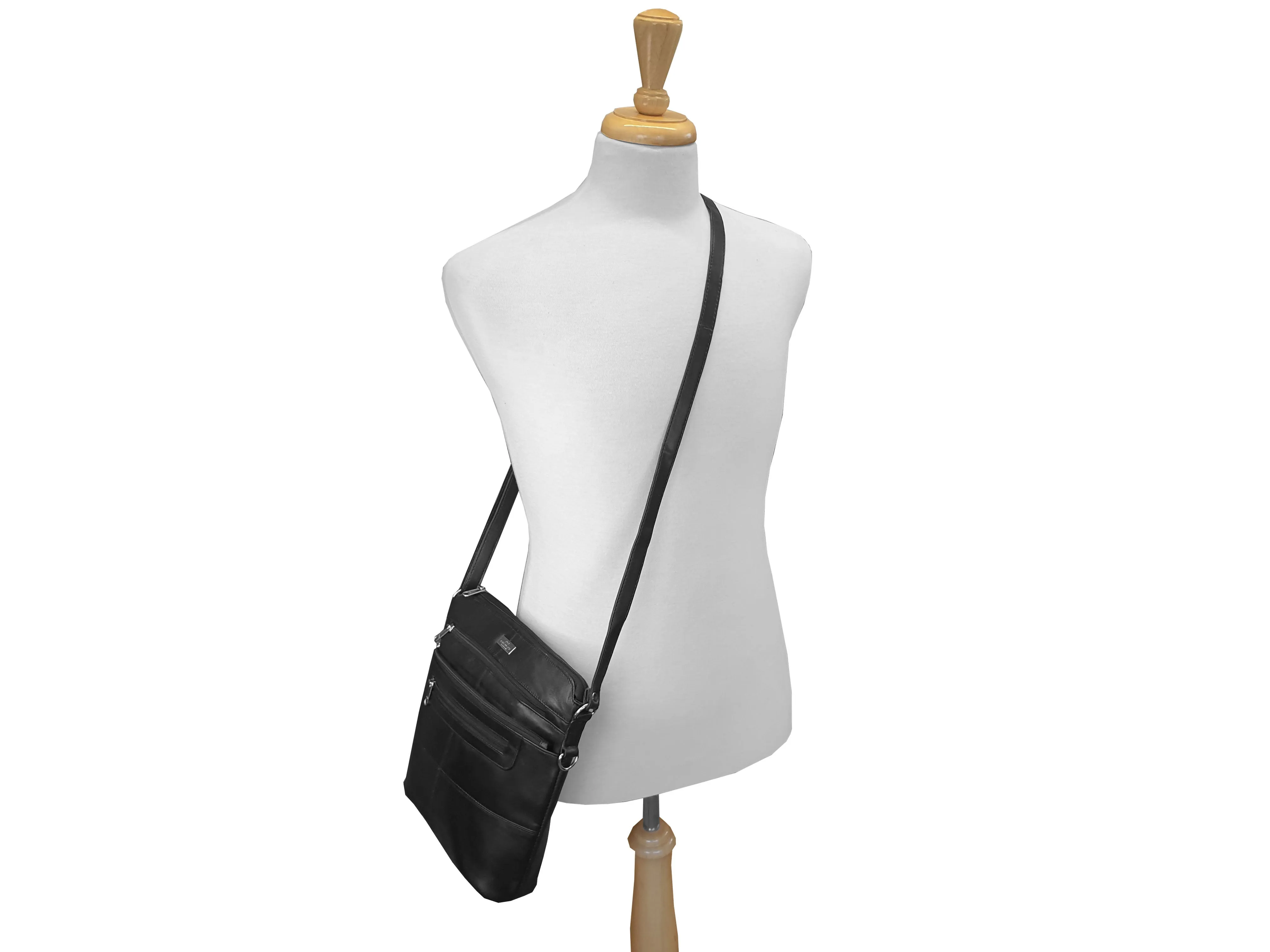 Leather Ladies Designer Handbag - Womens Crossbody Shoulder Bag QL922