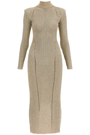 Maxi Lurex Knit Dress In