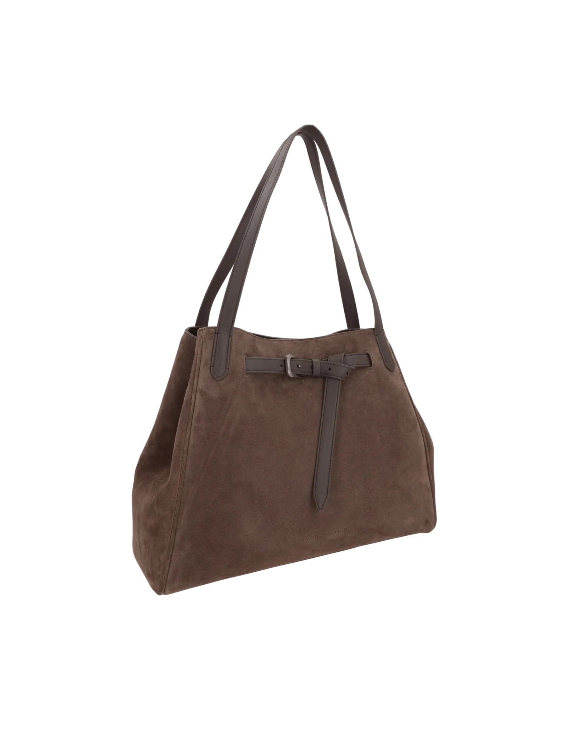 Monili Suede Handbag