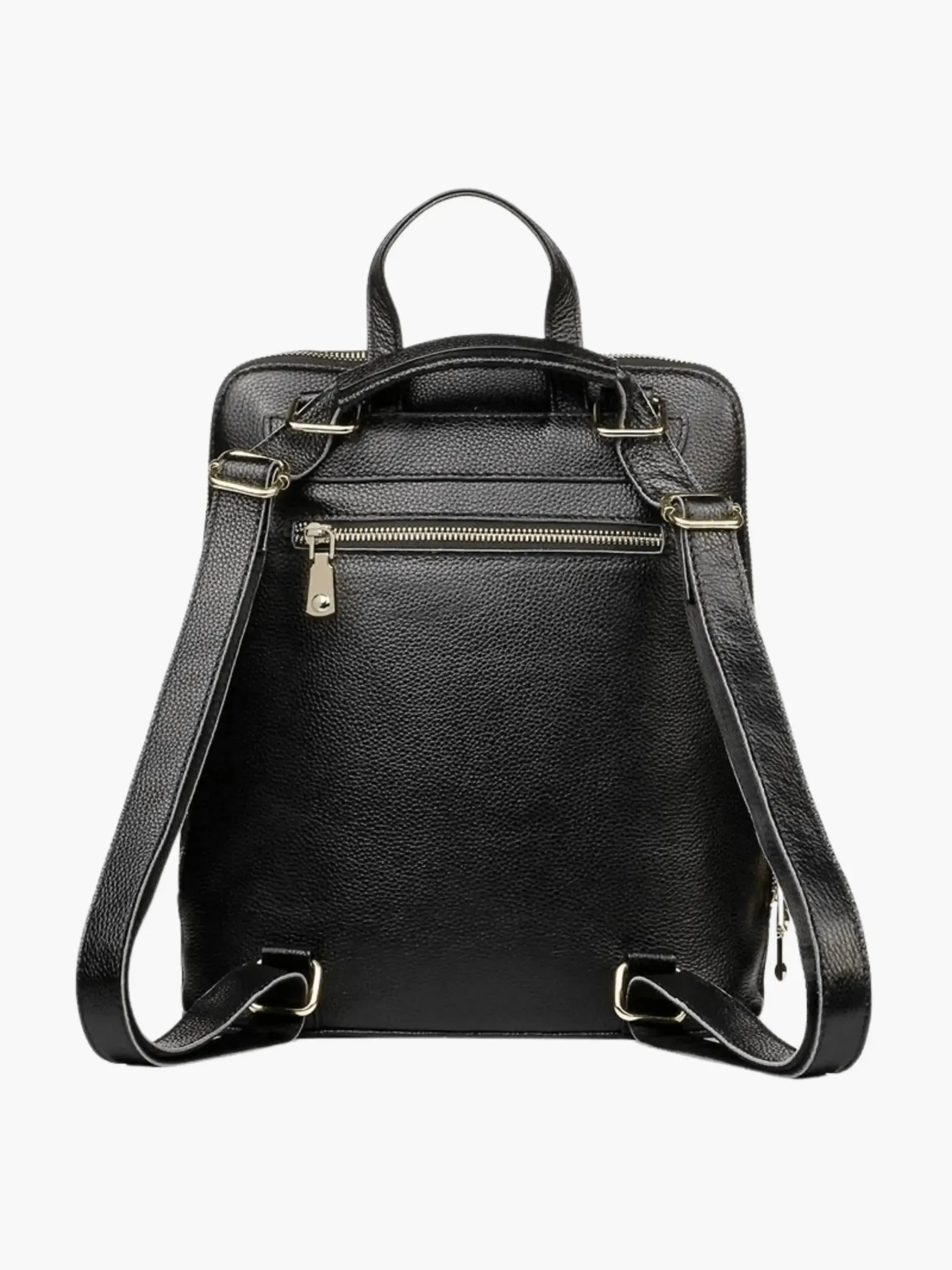 Natalie | Sophisticated Croc-Embossed Leather Backpack