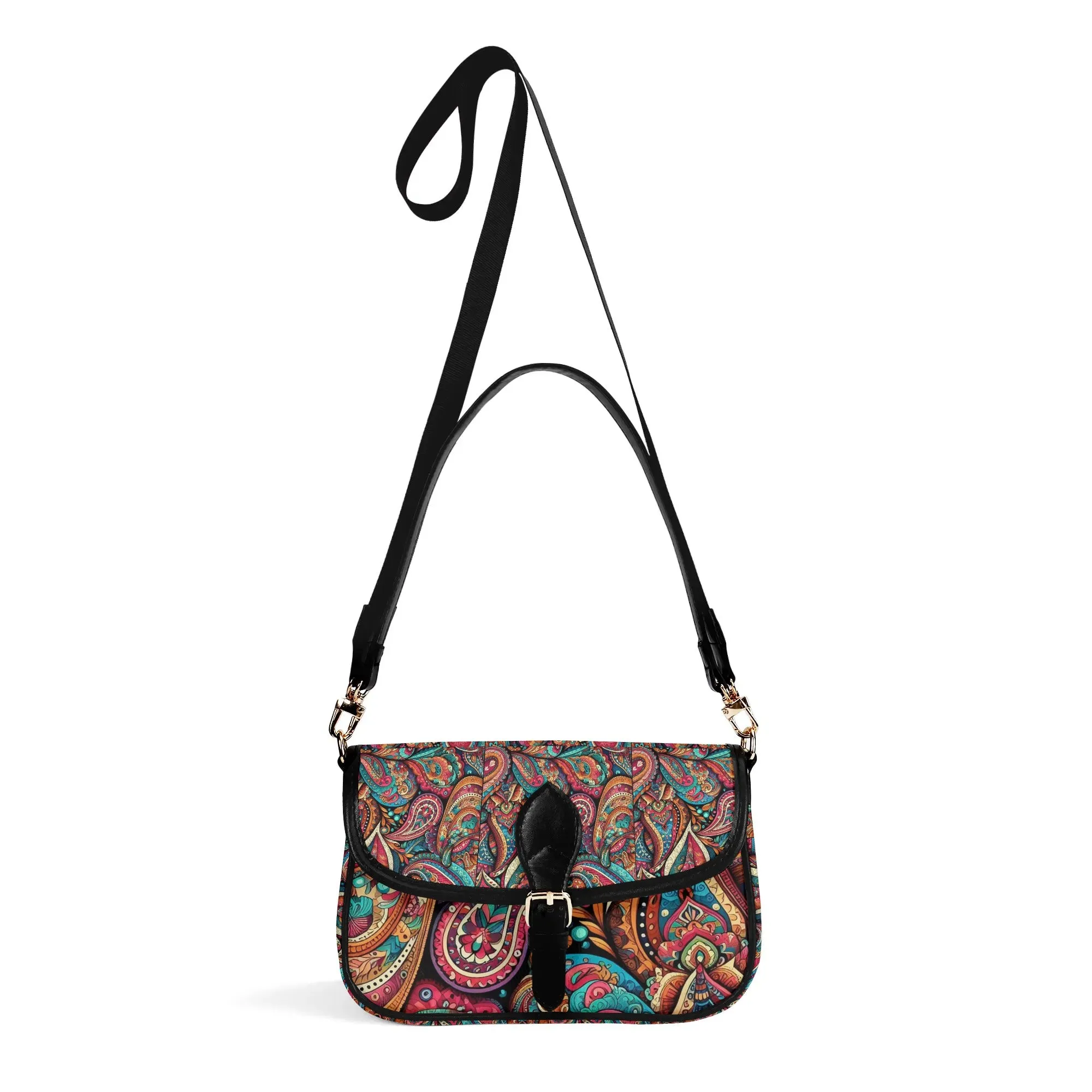 Paisley Womens PU Chain Shoulder bags