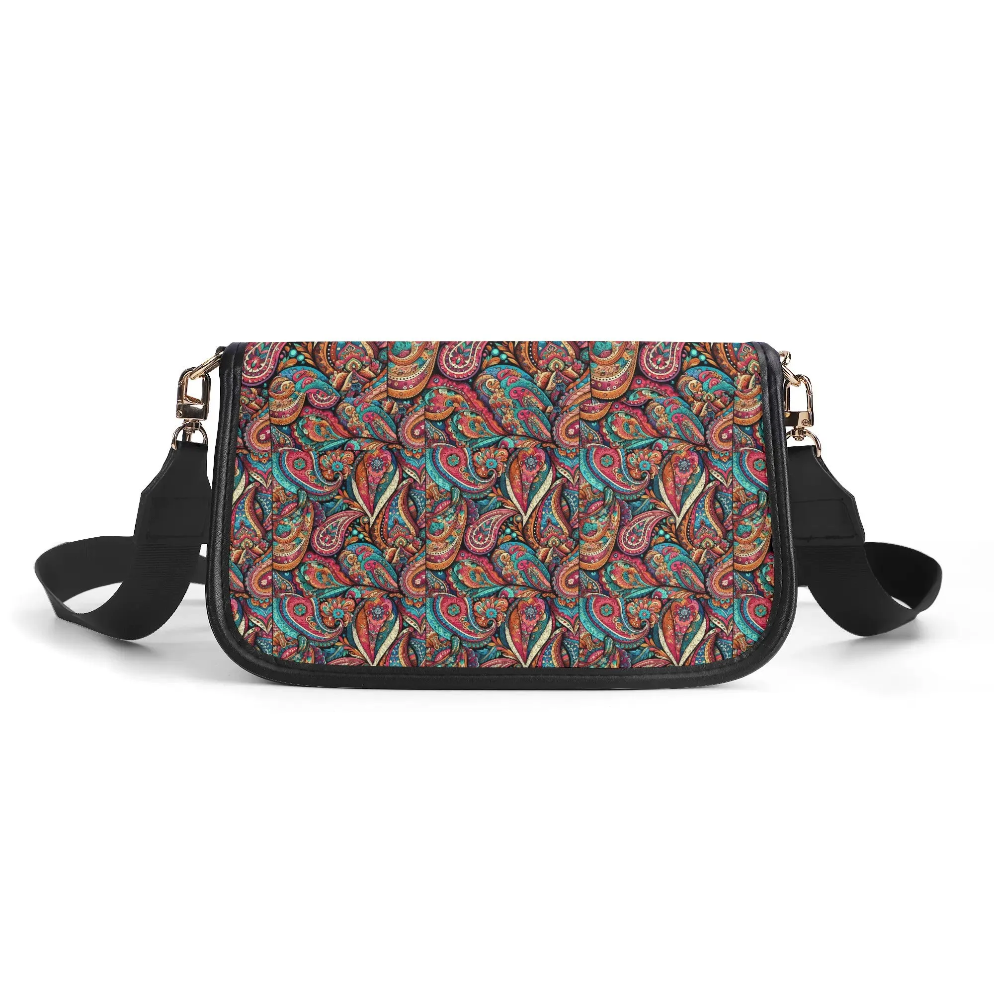 Paisley Womens PU Chain Shoulder bags