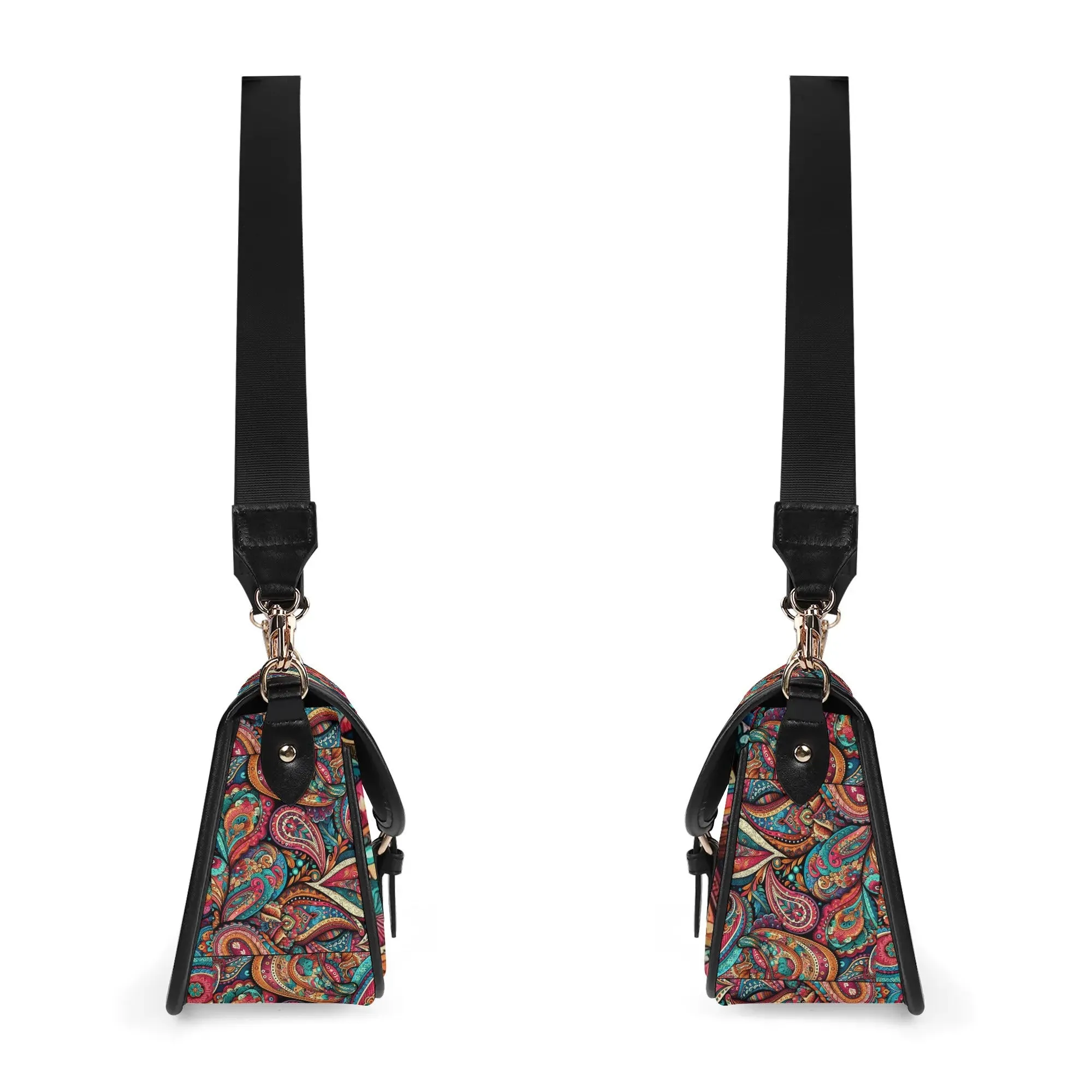 Paisley Womens PU Chain Shoulder bags