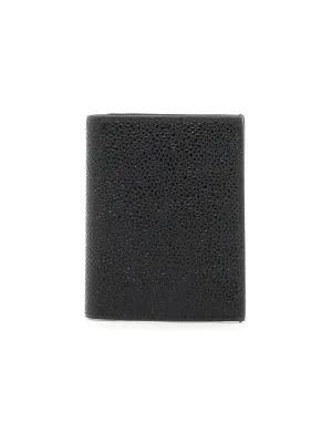 Pebble Grain Leather Card Holder