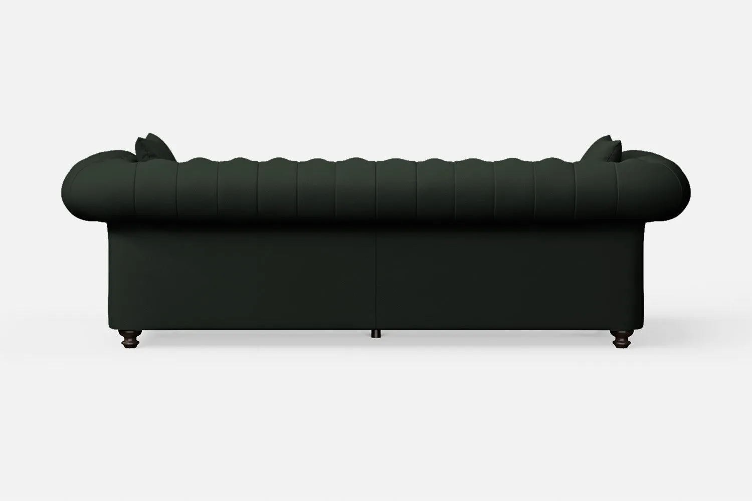 Pesaro 4 Seater Sofa Green Leather