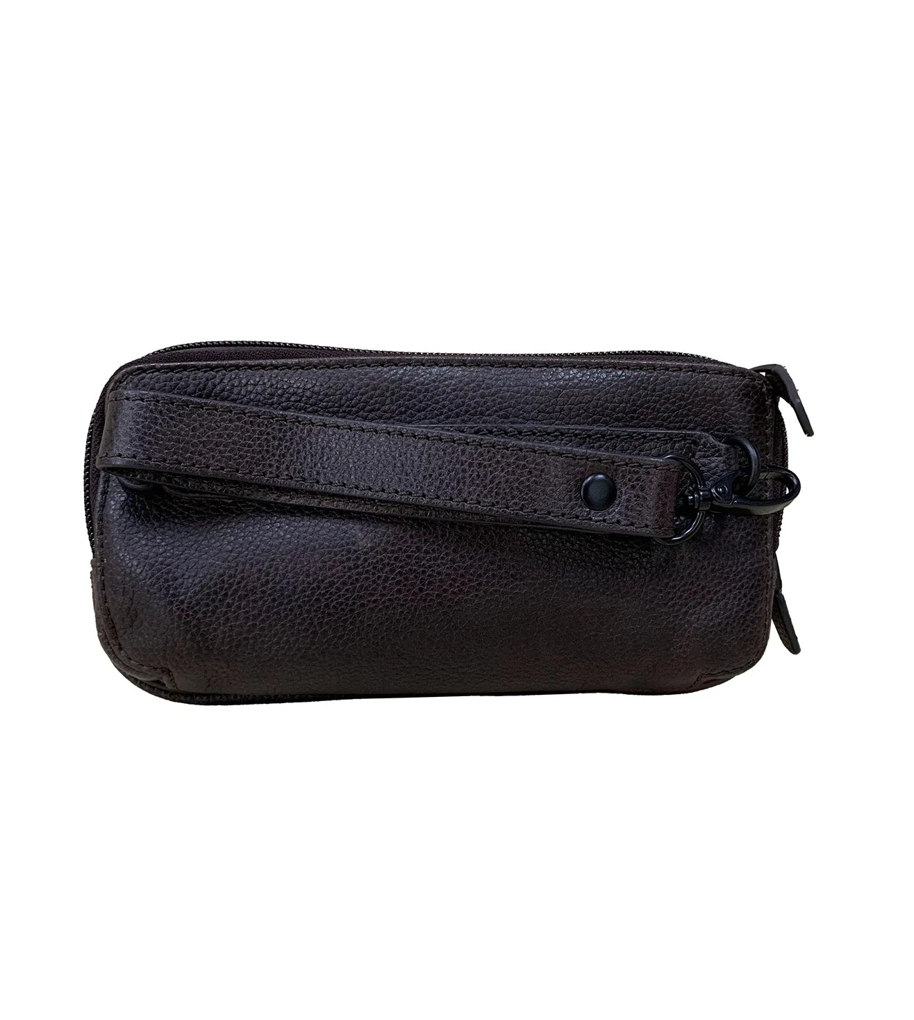Piquadro Pulse Plus Women's Dark Brown Clutch