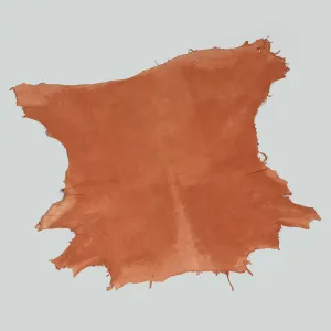 Qawach Real Lambskin Skin Hide Each Skins Hides SOFT PREMIUM BELLA BROWN 6 sqf
