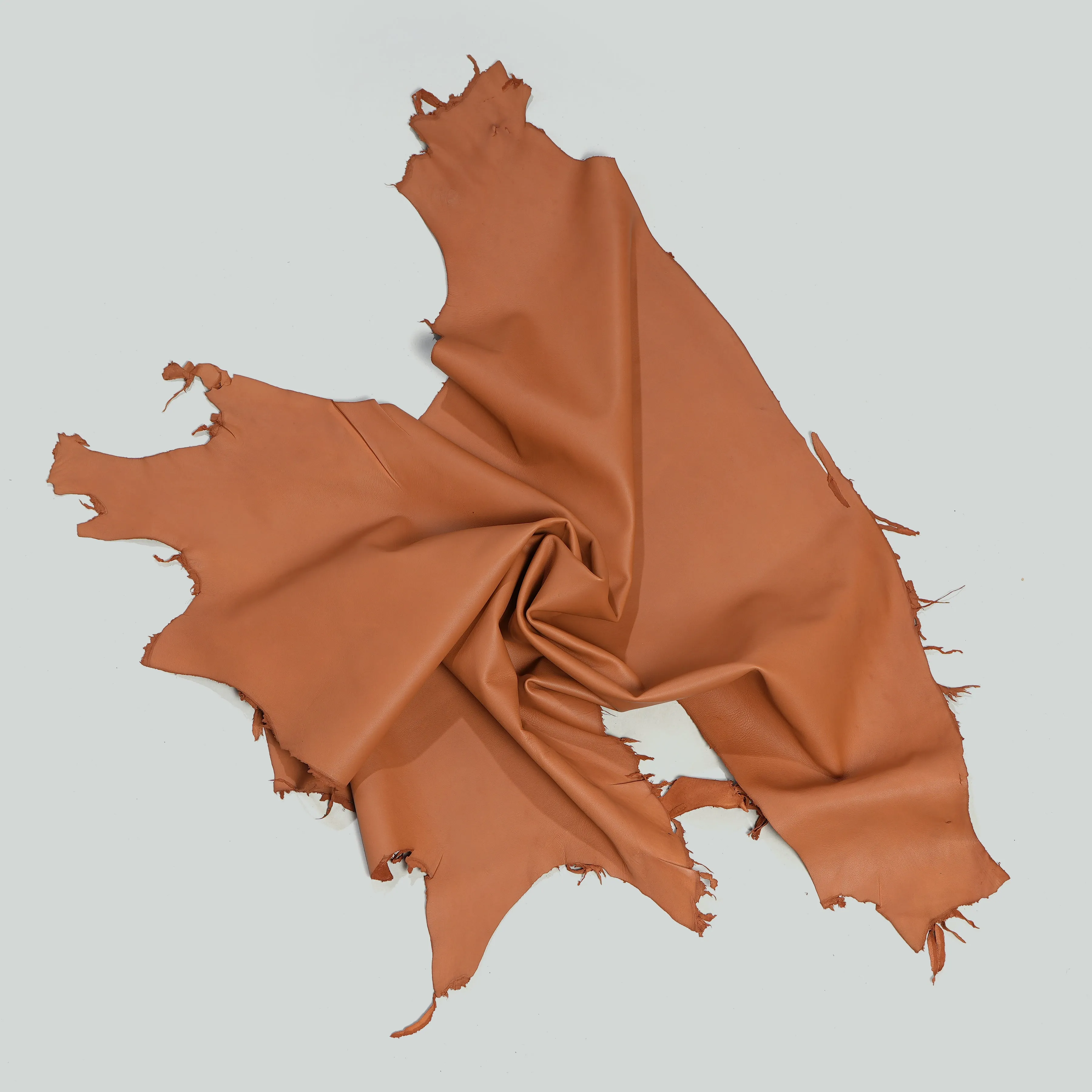 Qawach Real Lambskin Skin Hide Each Skins Hides SOFT PREMIUM BELLA BROWN 6 sqf