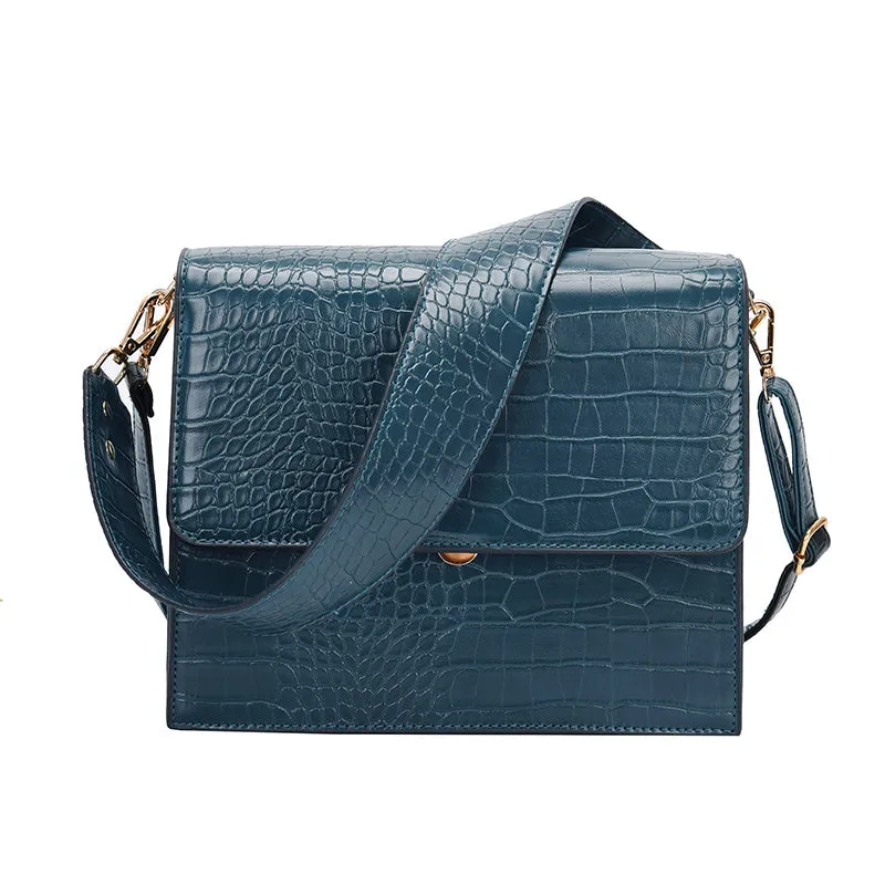 Samantha Vintage PU Leather Shoulder Crossbody Bag