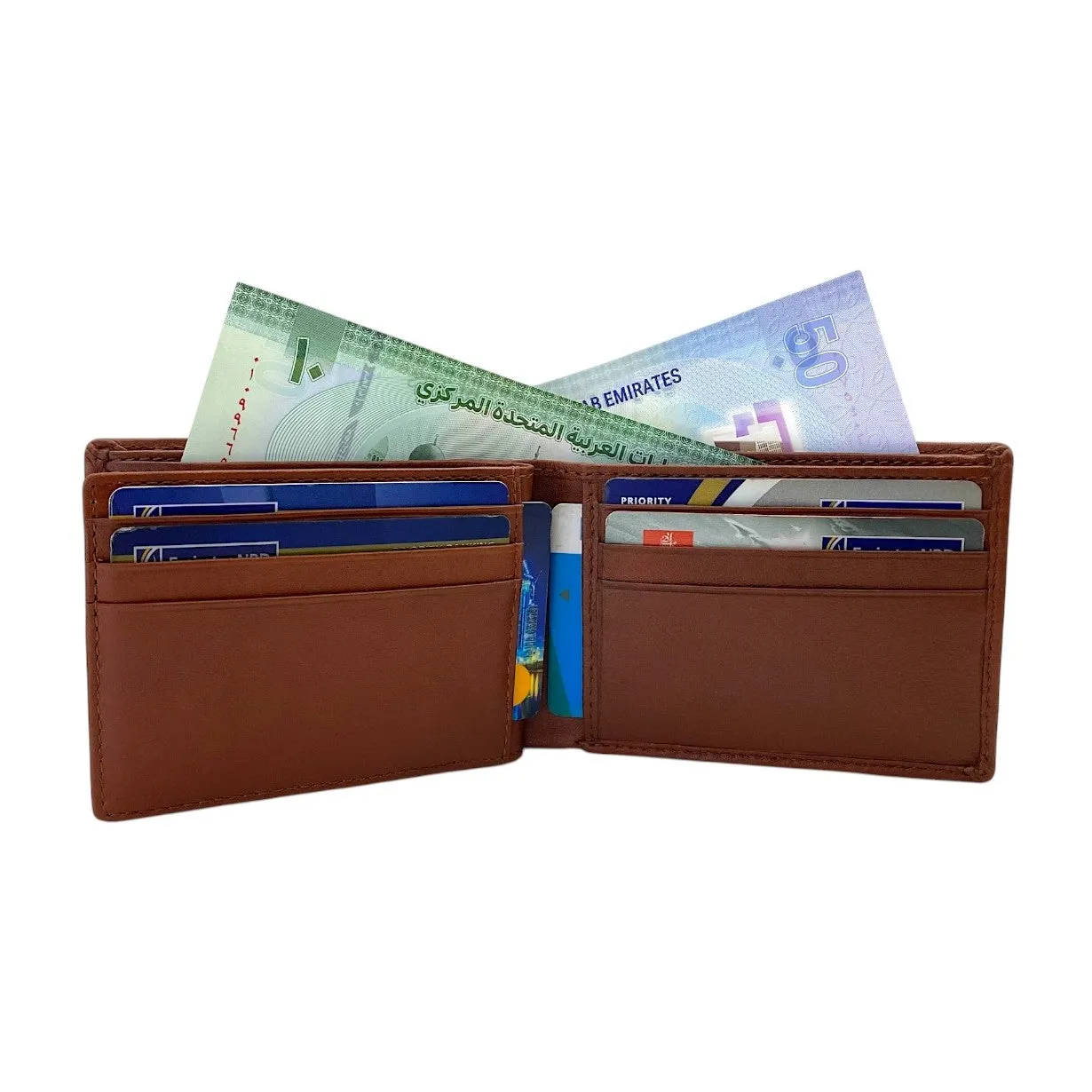 Smooth Top Grain Billfold Wallet # 1074 CC