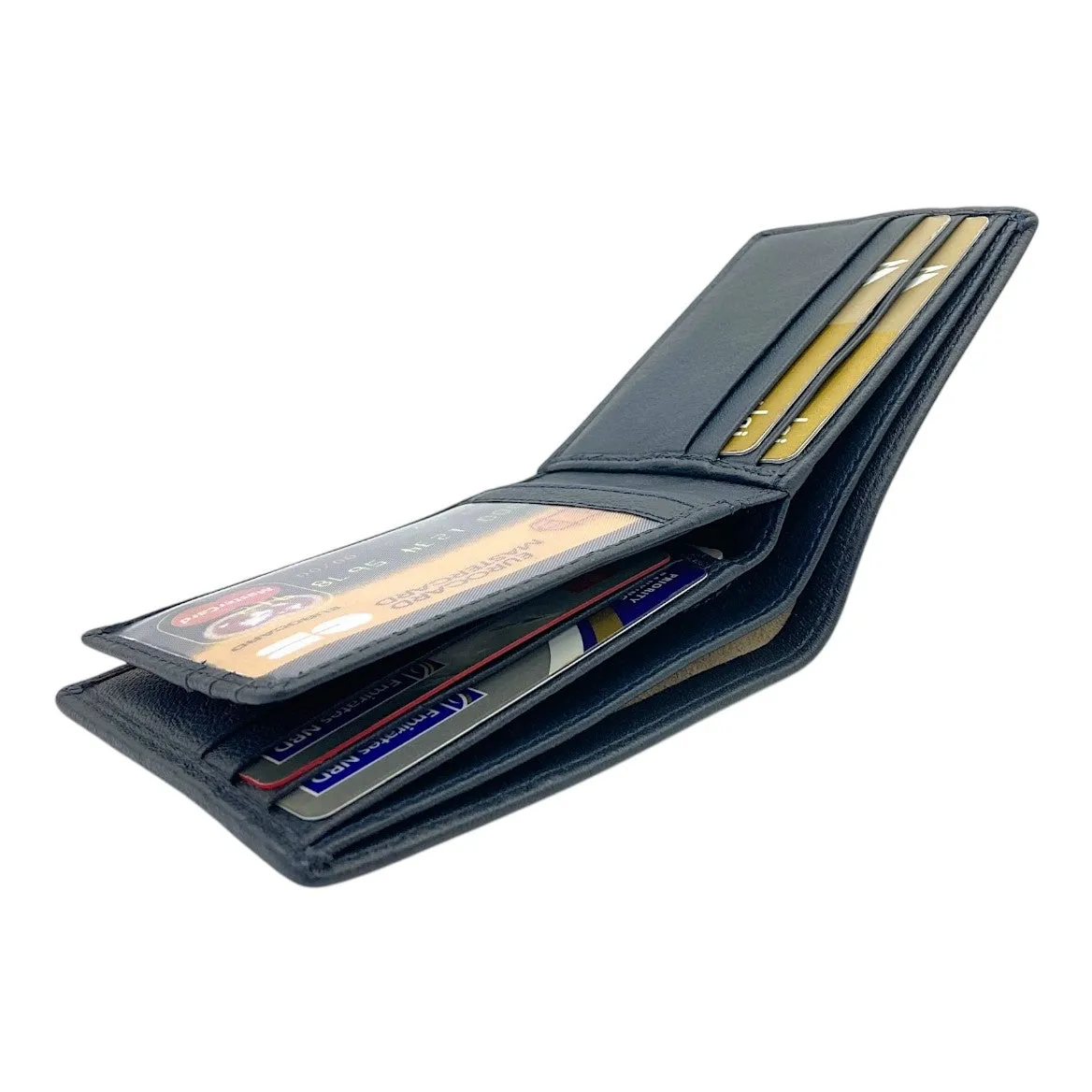 Smooth Top Grain Billfold Wallet # 1074 CC