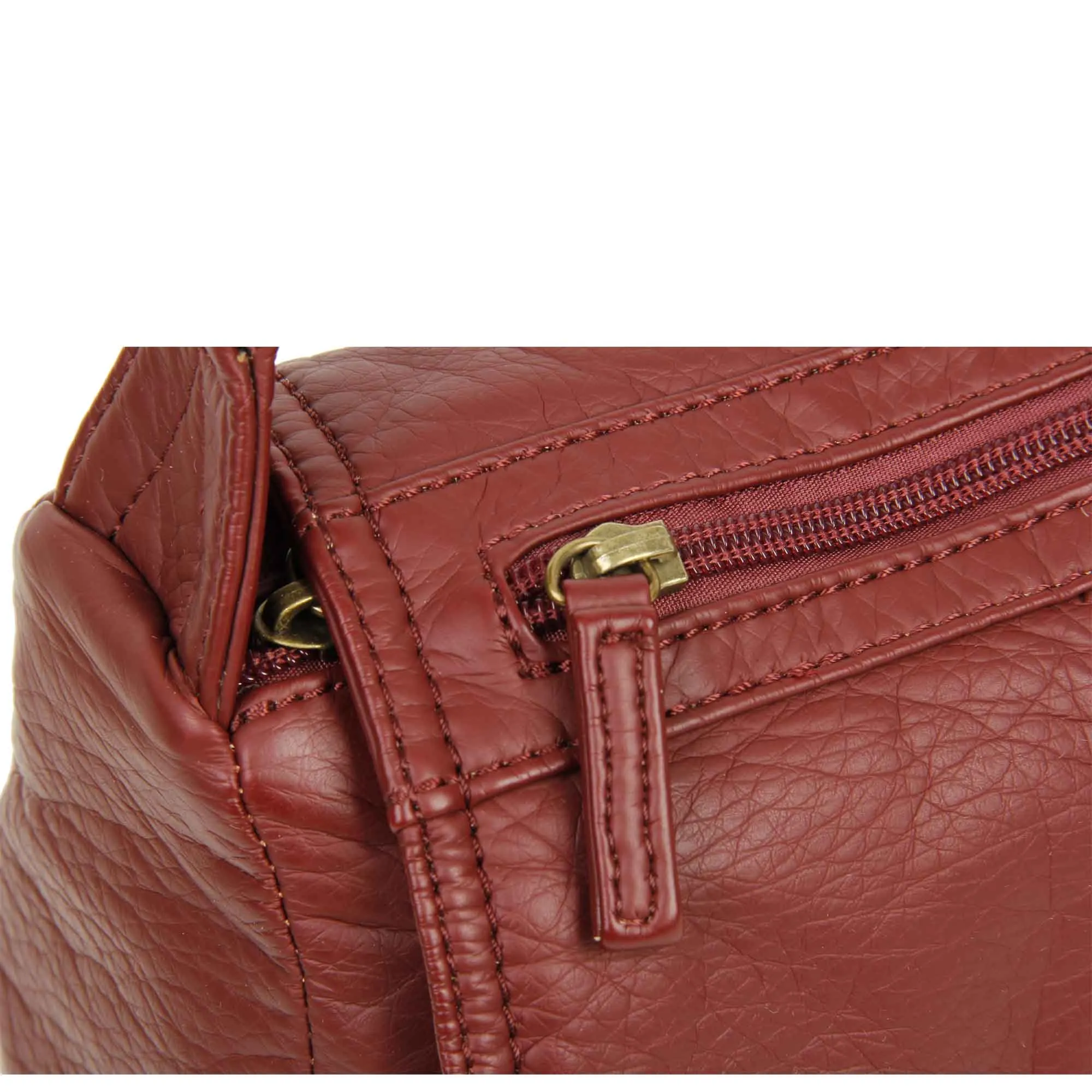 The Willma Crossbody - Burgundy