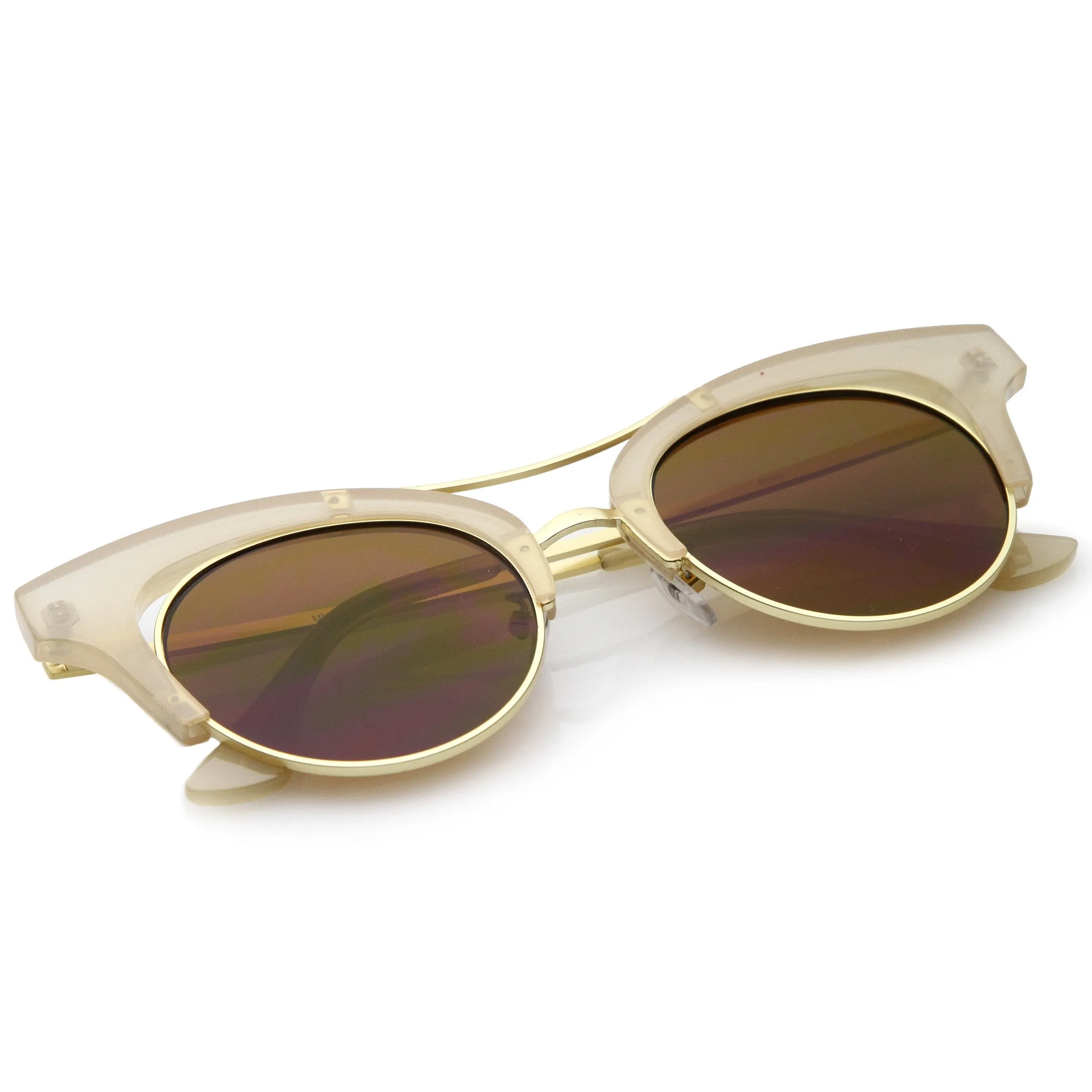 Women's 1950's Inspired Tear Drop Cat Eye Sunglasses A874