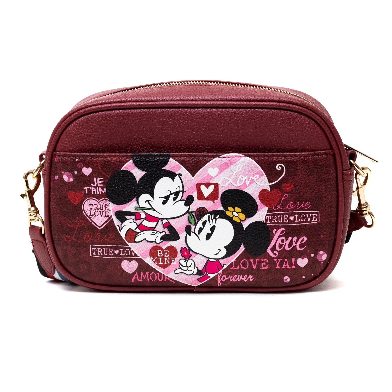 WondaPop Designer Series - Mickey and Minnie Crossbody/Shoulder Bag