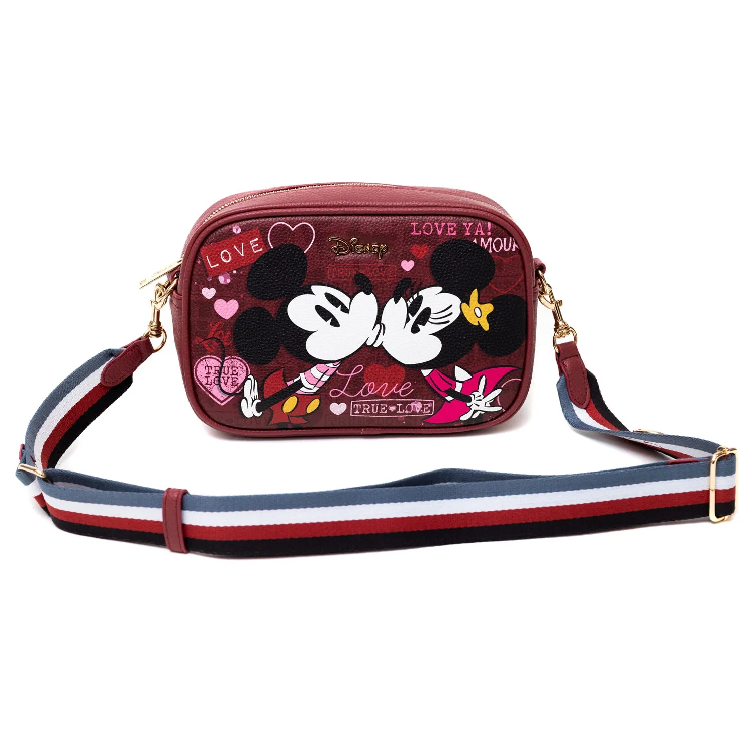 WondaPop Designer Series - Mickey and Minnie Crossbody/Shoulder Bag