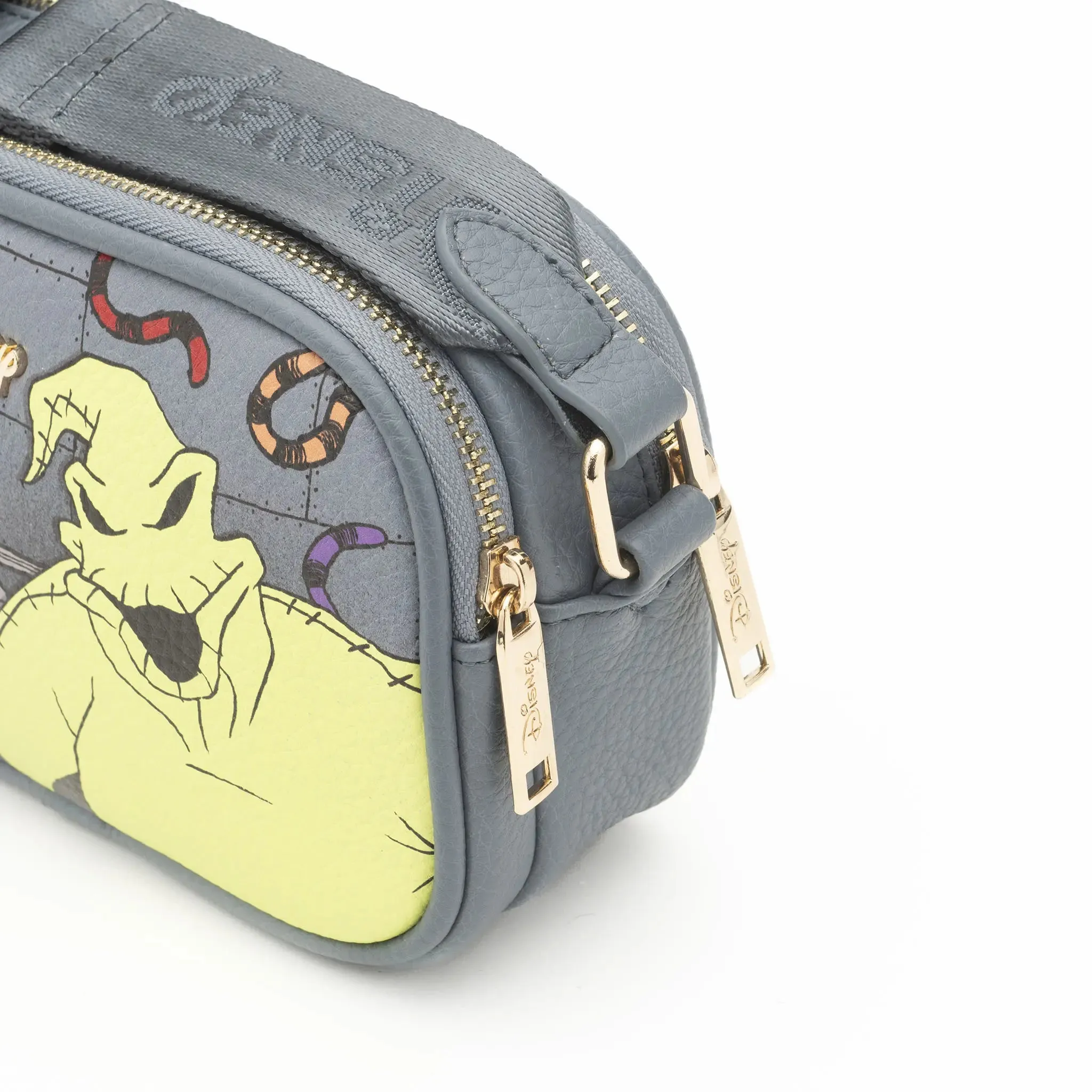 WondaPop Oogie Boogie Double Zipper Crossbody/Shoulder Bag